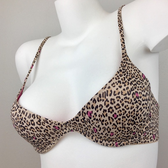 HEAVY WEAR PINK Victoria’s Secret Scoopneck Bra VS - Picture 2 of 8